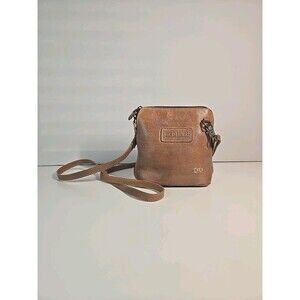 Bed Stu Ventura Crossbody Leather Purse Bag Tan Rustic Mason